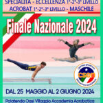 Finale nazionale 2024 ginnastica artistica